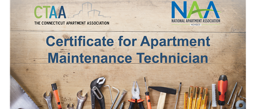 CAMT: Certificate for Apartment Maintenance Technician