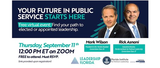Learn More About Running for Office with the Florida Institute for Political Leadership