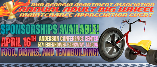 Adult Big Wheel Team Building/Maintenance Appreciation