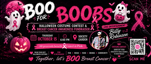 BOO for Boobs Fundraiser/Costume Contest