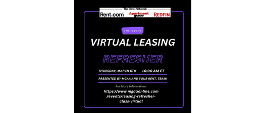 Leasing Refresher Class (Virtual)