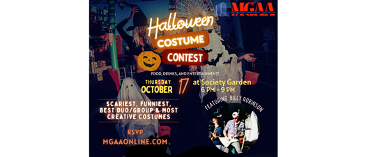 Society Garden with Billy Robinson / Halloween costume contest