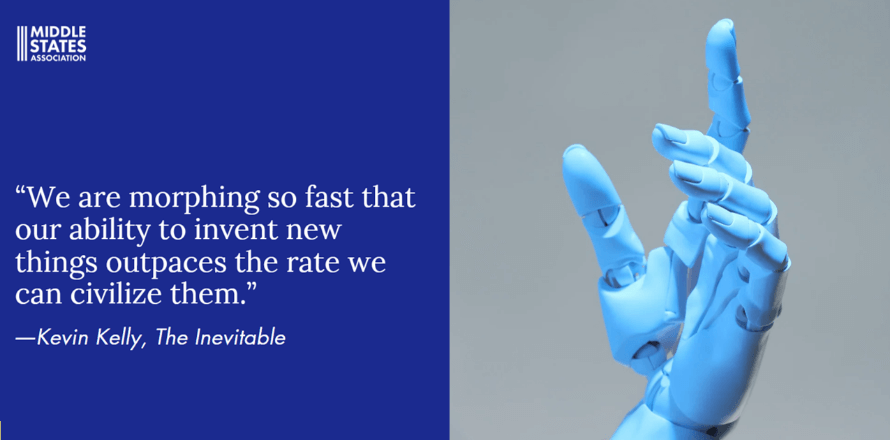 A blue robot hand with a blue backgroundAI-generated content may be incorrect.