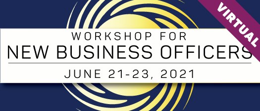 2021 Workshop for New Business Officers