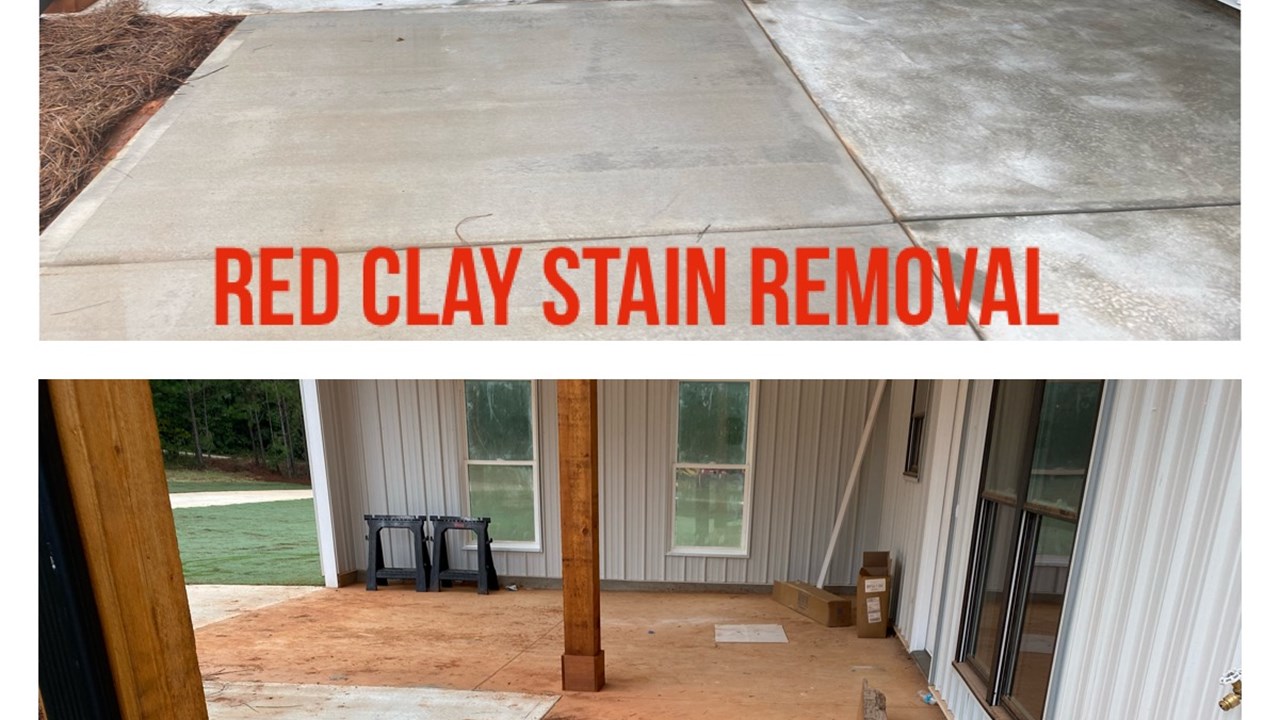 Red Clay Stain Removal