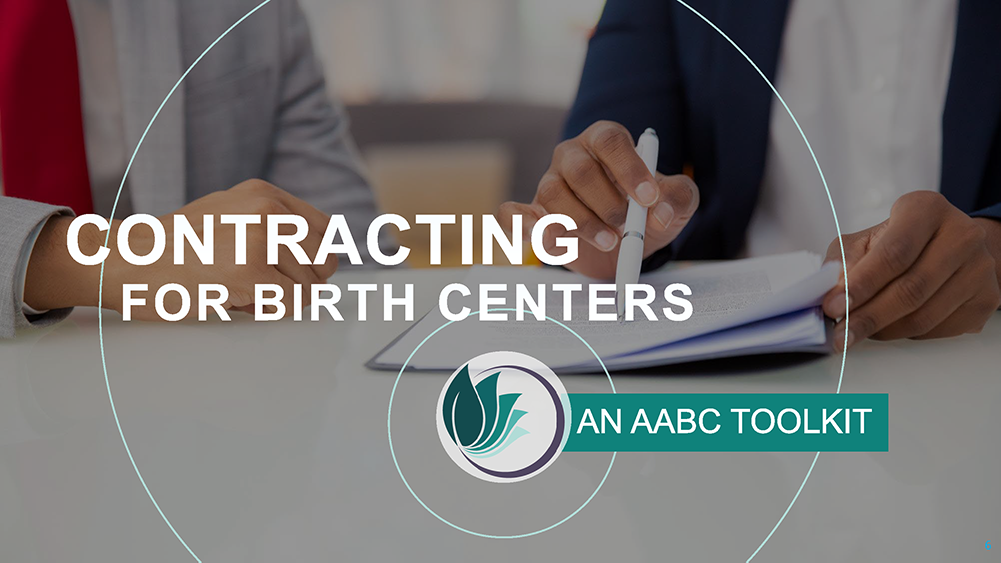 AABC Toolkit - Birth Center Contracting