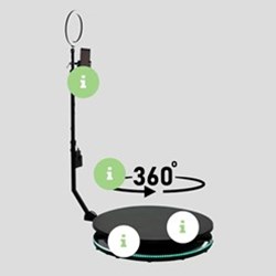 360º Photo Booth at the Welcome Reception