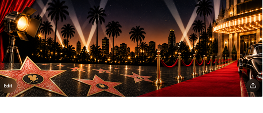 Hollywood Glamour Installation & Awards  