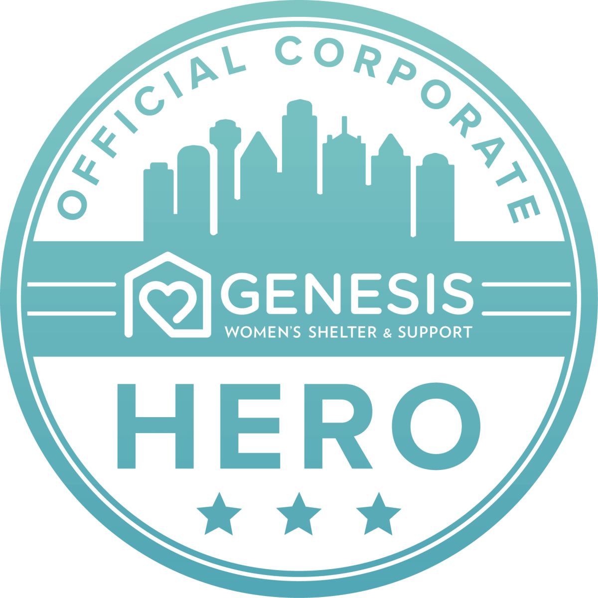 Genesis Corporate Hero Partnership Logo