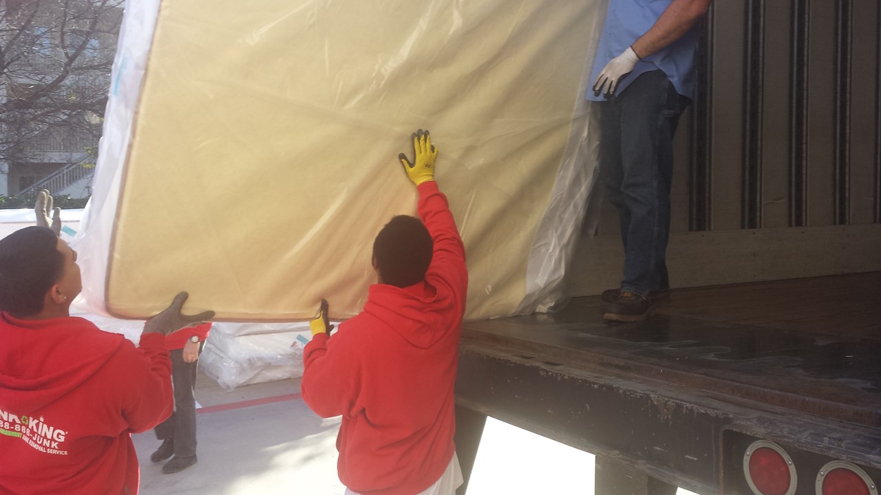 Did your tenant leave a mattress or some other things when the abruptly left?