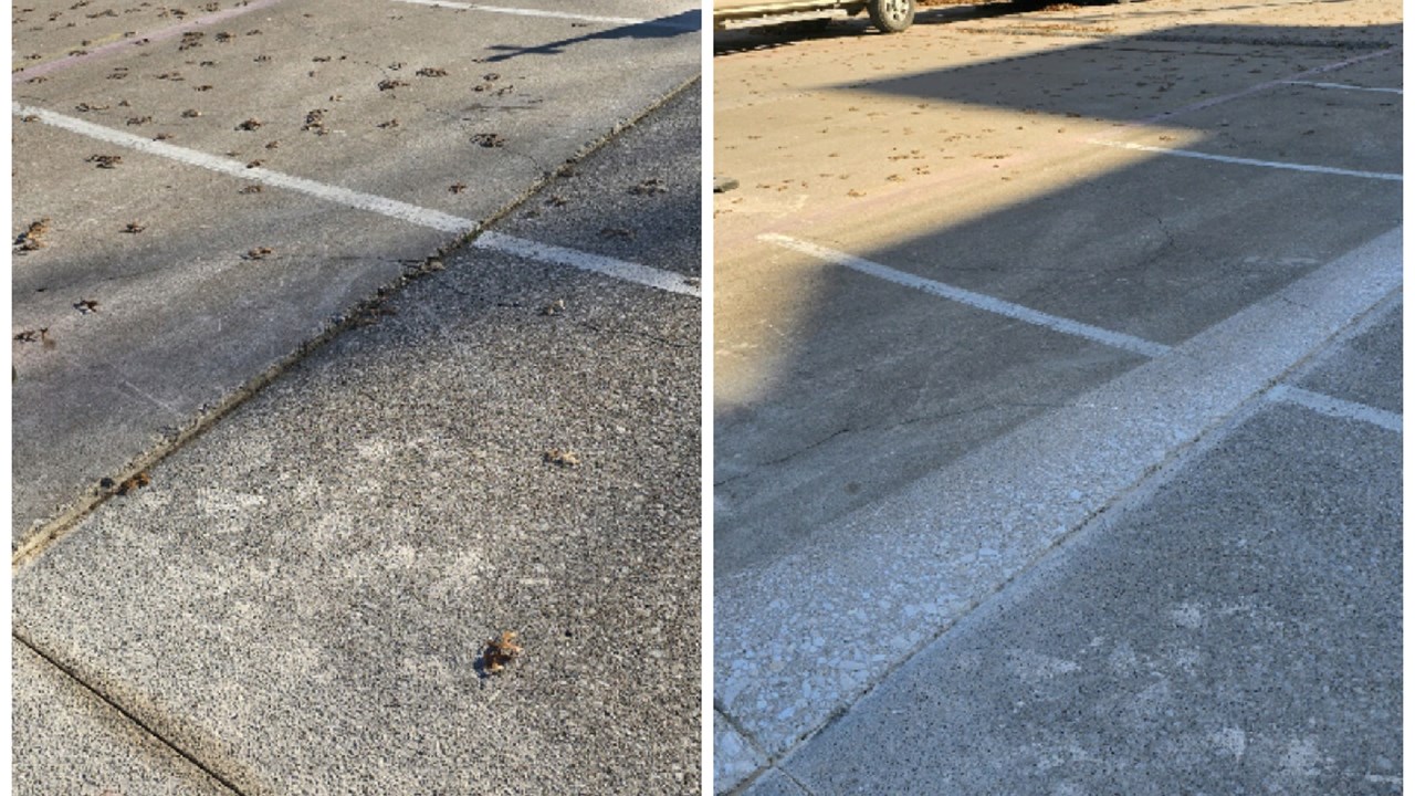 Parking Lot Trip Hazard