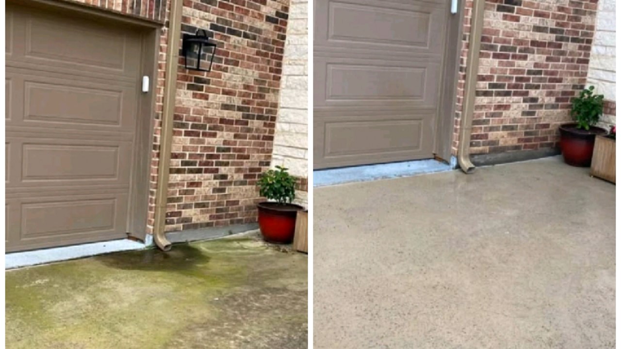 Pressure washing