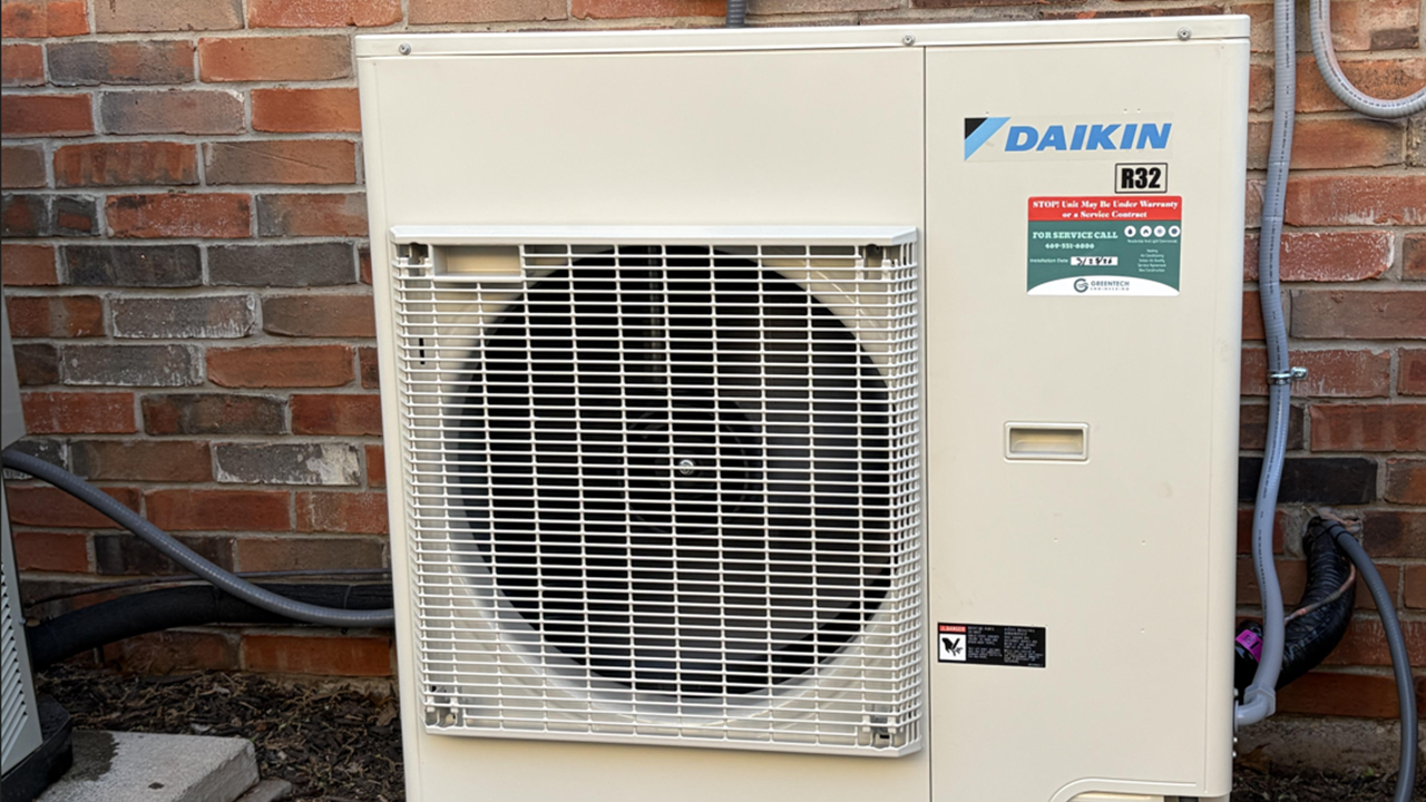 Energy-Efficient Daikin Fit R32 Condenser Installation by Greentech Engineering