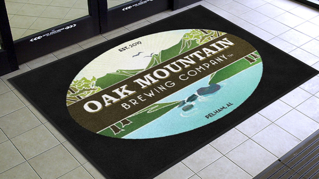 Logo Mat for Entrances or Grills