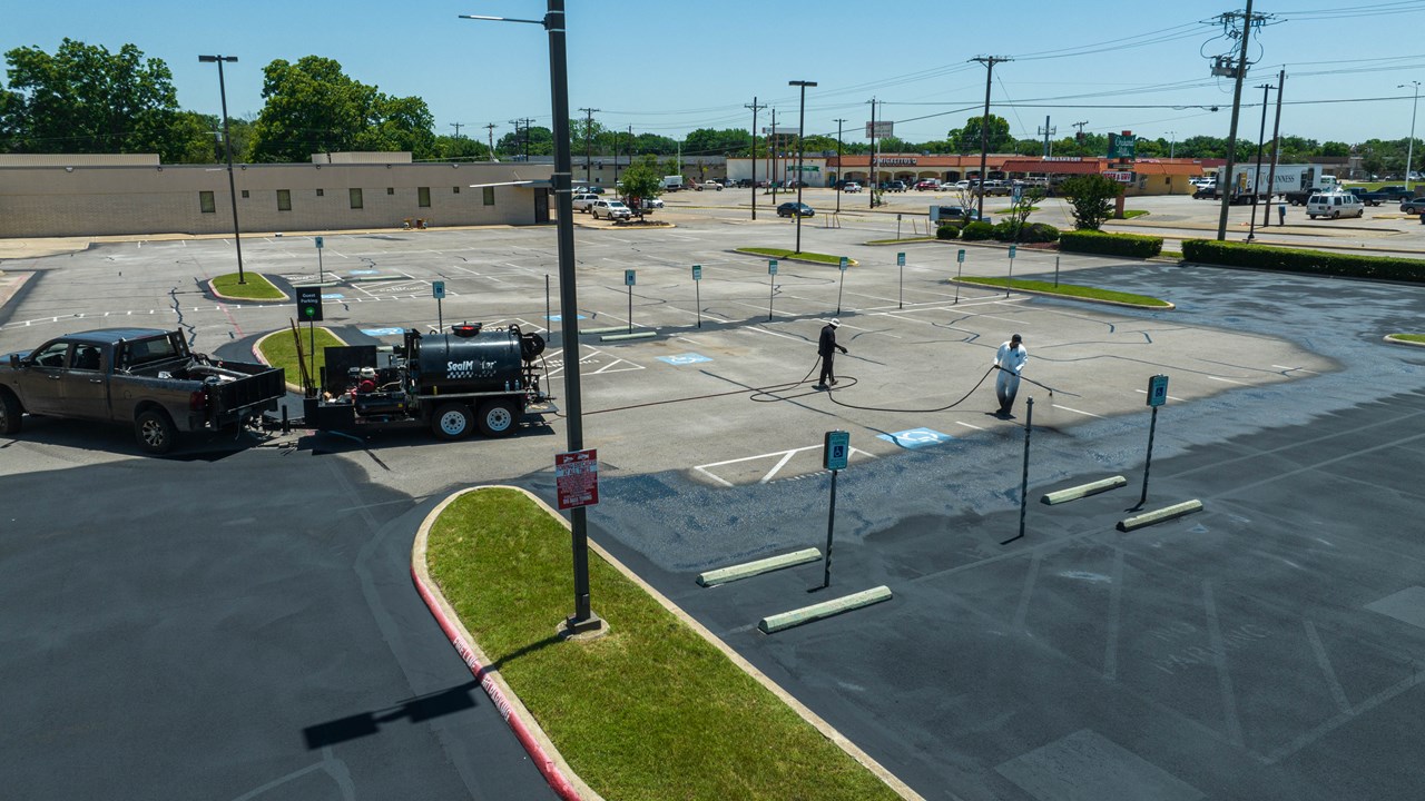 PPM Sealcoating Drone Photo