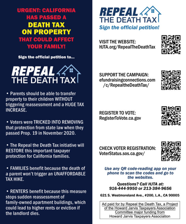 repeal the death tax