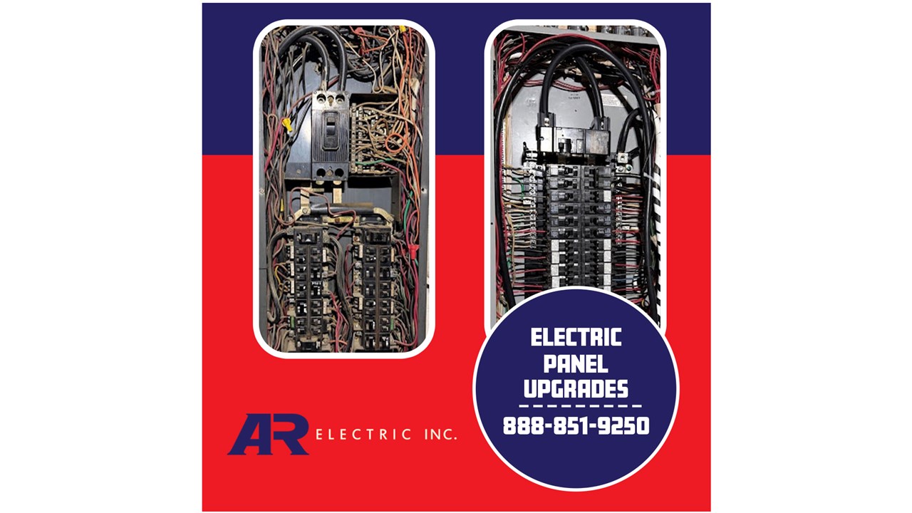 Electric Panel Upgrade - Before & After