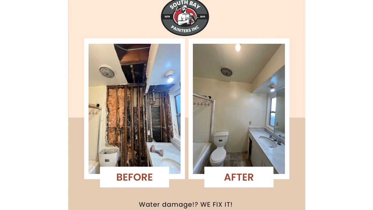 Water damage repairs
