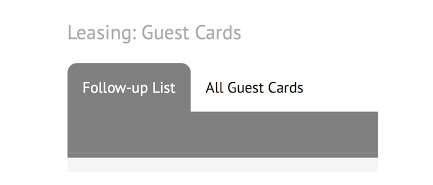 Leasing Education Session - Beyond the Guest Card