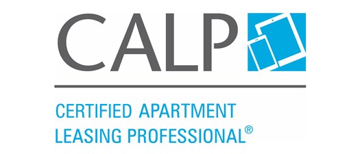 Certified Apartment Leasing Professional (CALP) 