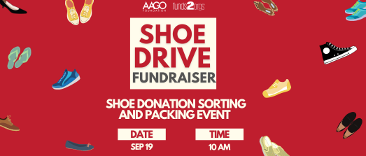 Shoe Donation Sorting and Packing Event 