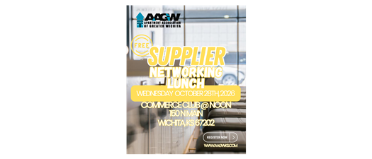 Supplier Networking Event - October 2026