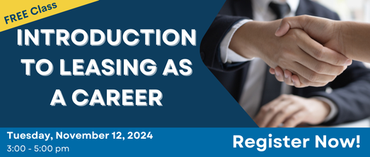 Introduction to Leasing as a Career  