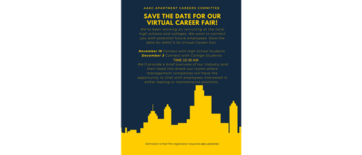 AAKC Apartment Careers Virtual Career Fair