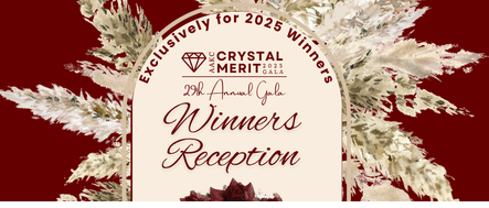 Crystal Merit Winner's Reception
