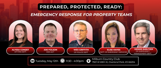 Emergency Response for Property Teams May Seminar   