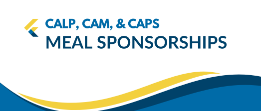 Meal Sponsorship - Fall 2026 CALP, CAM, & CAPS  