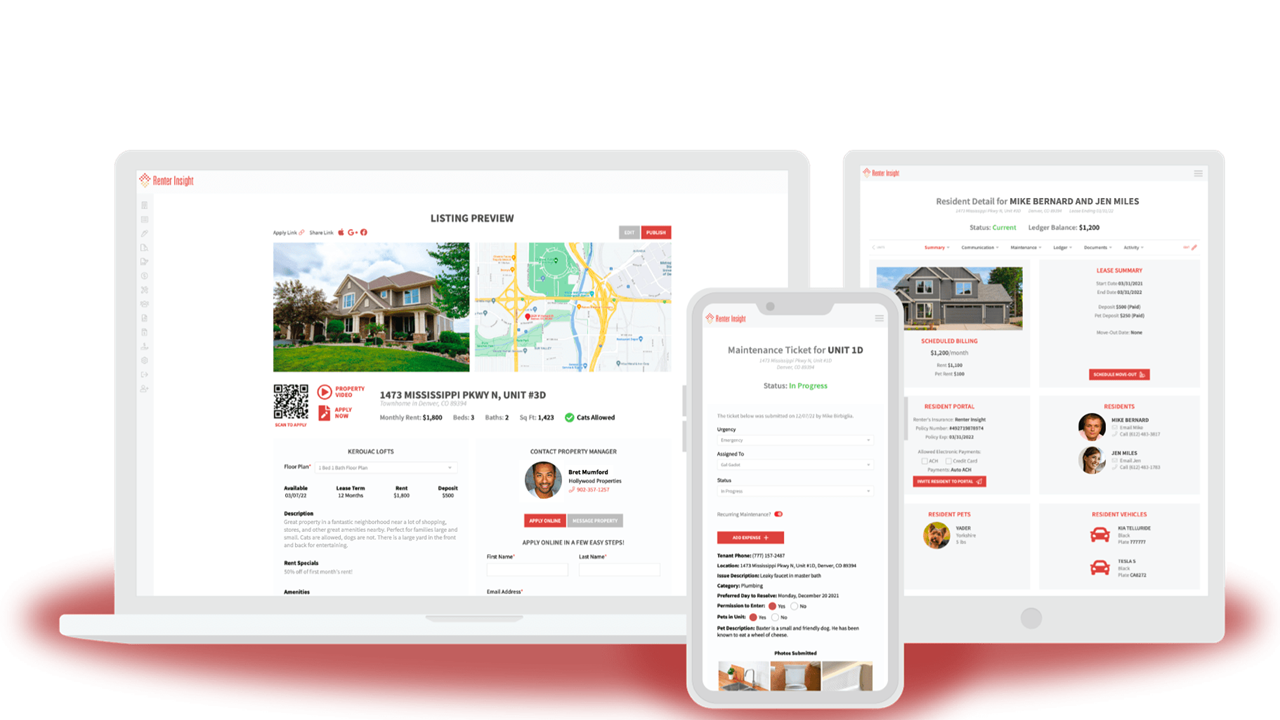 Renter Insight Property Management Software