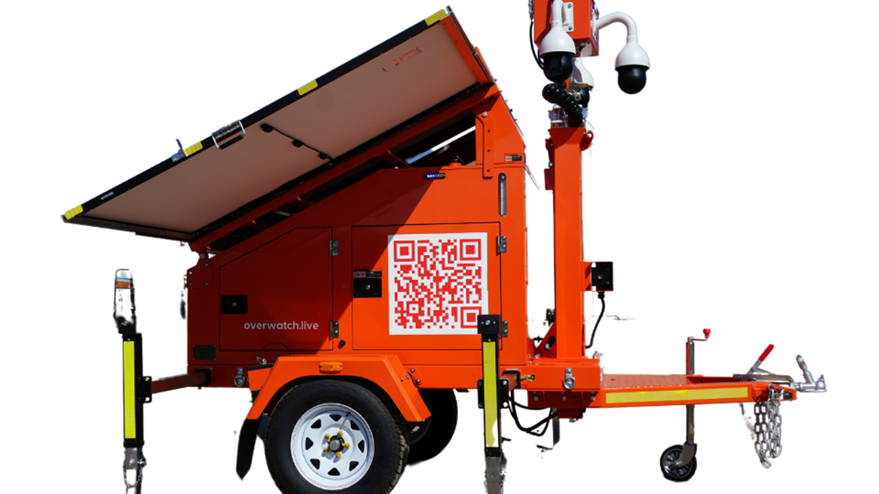 Monitored Mobile Surveillance Unit