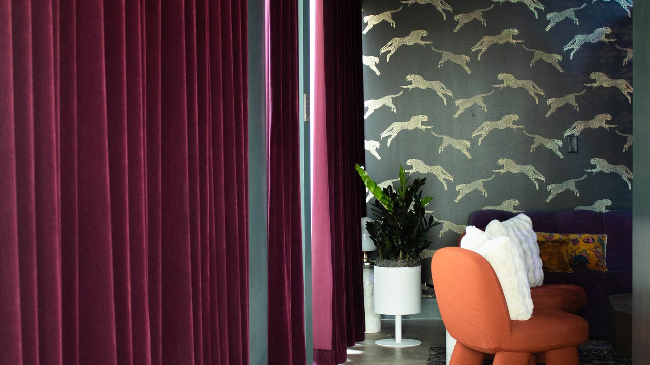 Custom Drapery in the amenities of Novel Uptown 