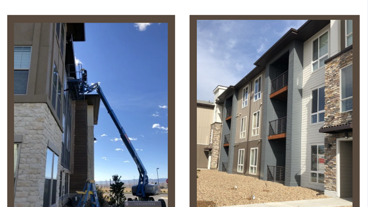 APARTMENT COMPLEX EXTERIOR