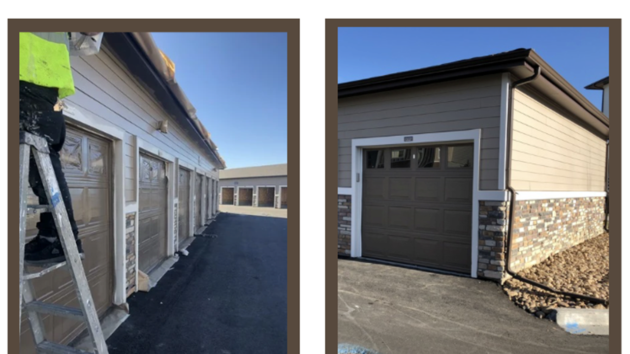 Exterior Painting Garages