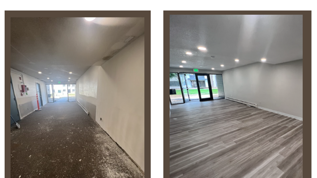 APARTMENT HALLWAYS DRYWALL AND PAINTING