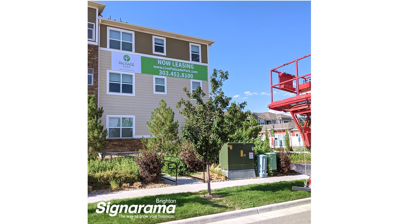 Signarama Brighton Banner for Palisade Park