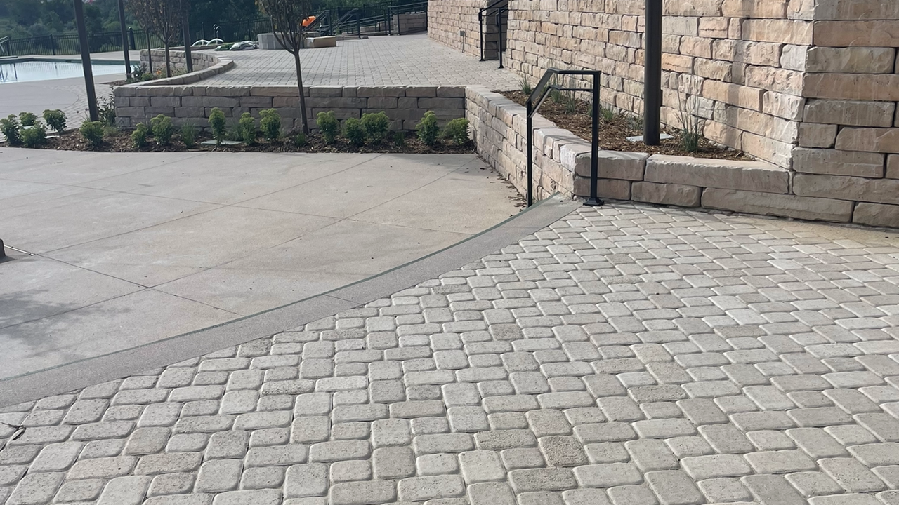 ALC concrete paver project