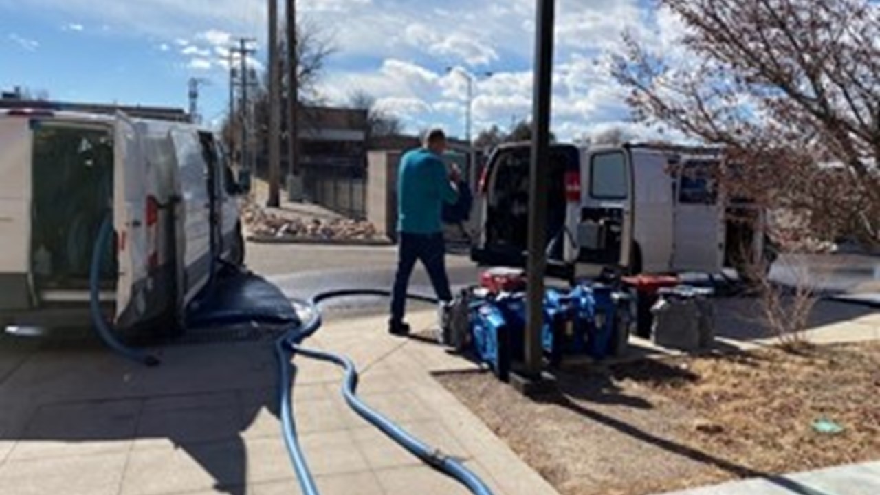 Water remediation crews