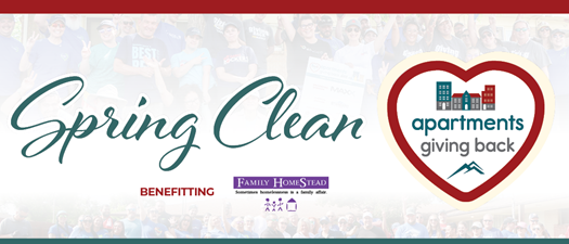 Apartments Giving Back Day - 2026 Spring Clean