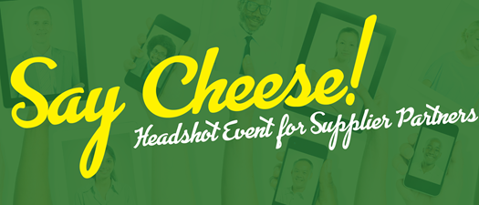 Say Cheese! - Headshot Event for Supplier Partners