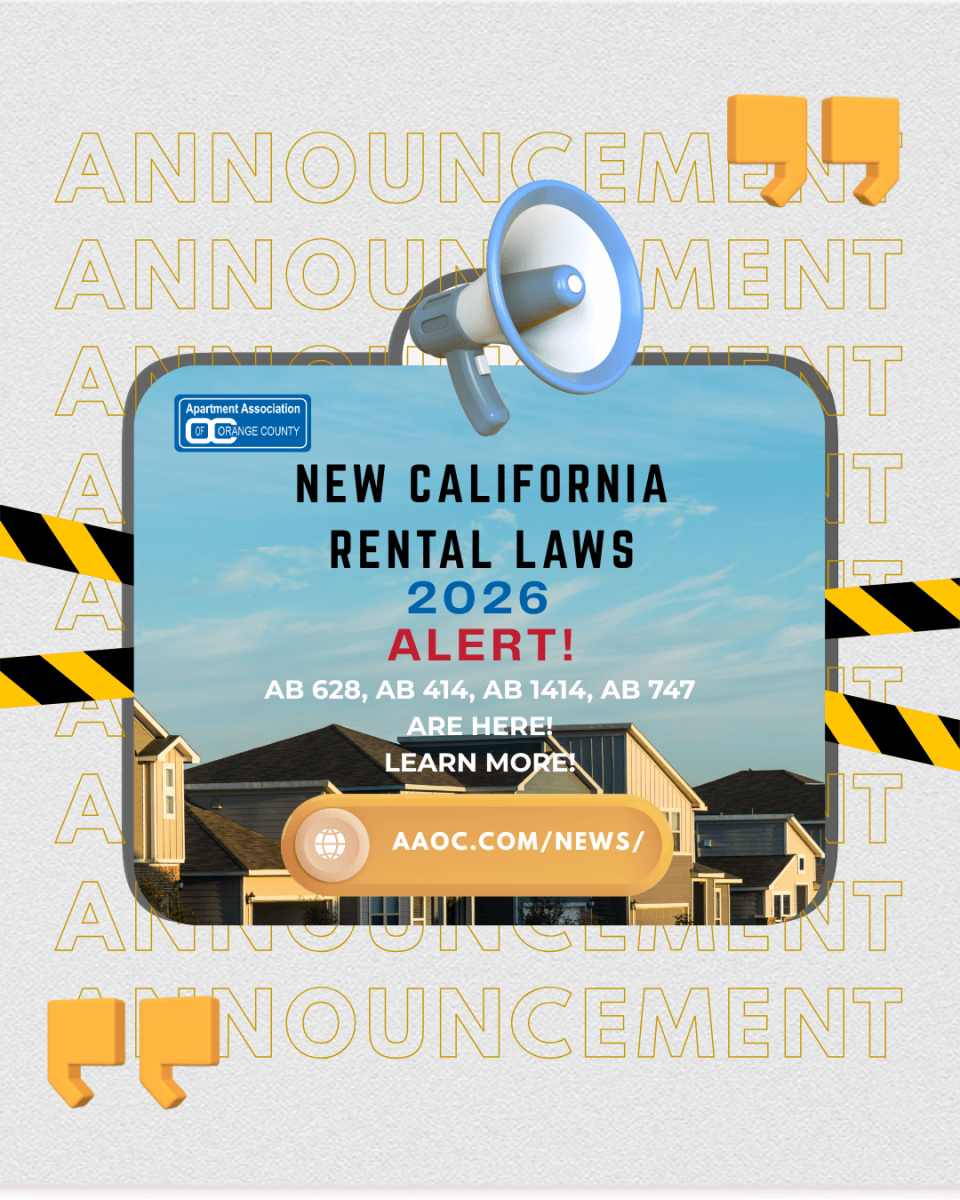 AAOC's News: New Rental Laws In 2026