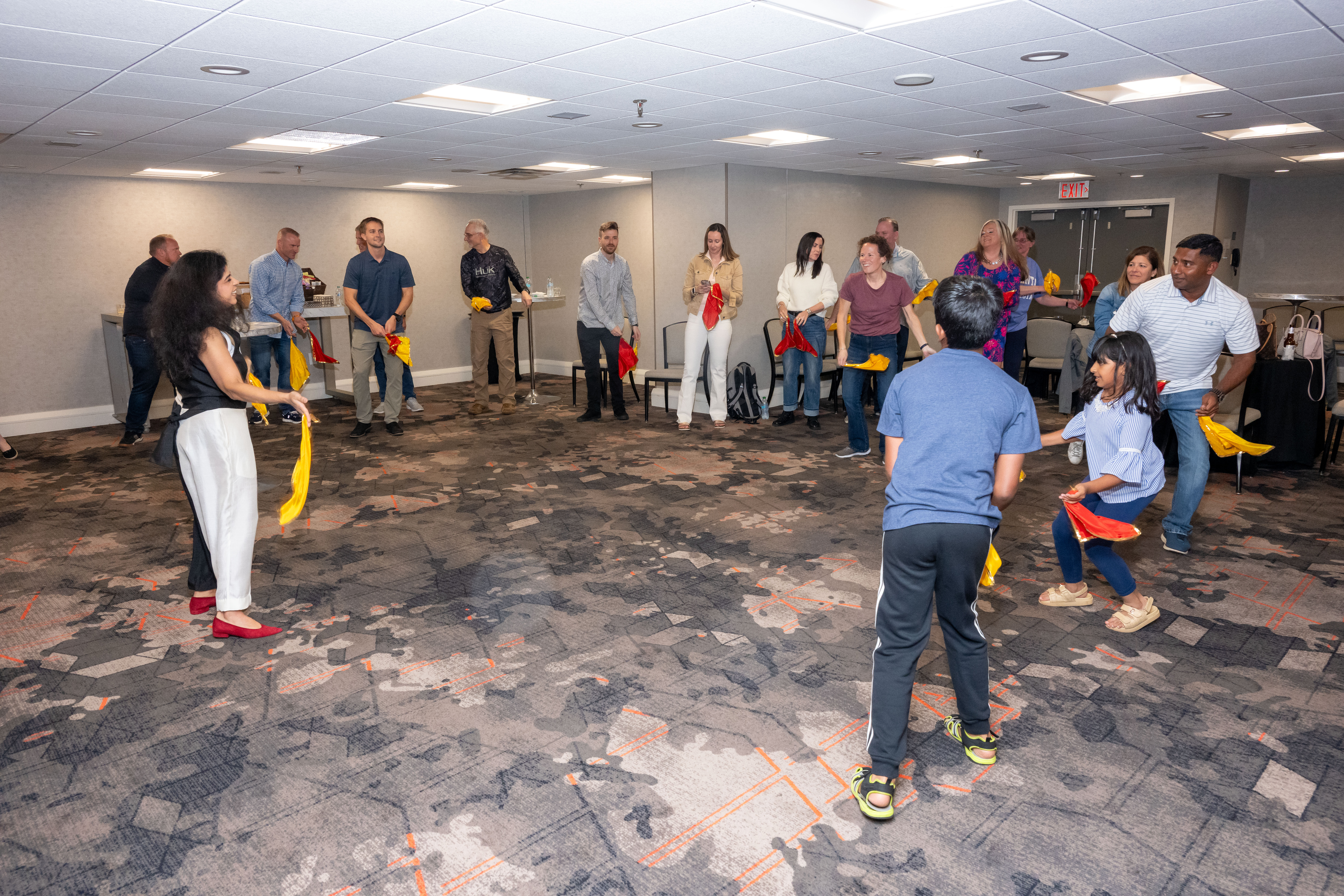 Group game circle (Day 1)