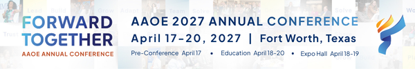 AAOE 2027 Annual Conference, April 17-20, 2027 in Fort Worth, Texas