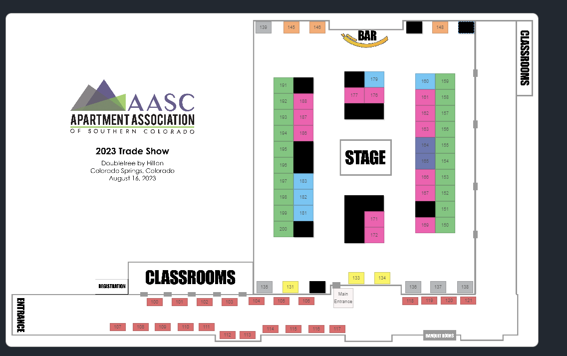 Trade Show Map