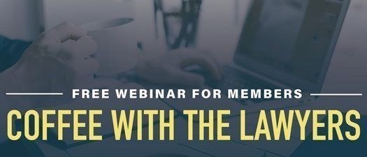 Coffee with the Lawyers, Webinar - Nov 2026