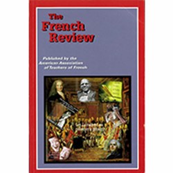 2012 French Review Special Issue (May) - Les Lumières