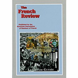2014-French Review Special Issue (May) - La Grande Guerre
