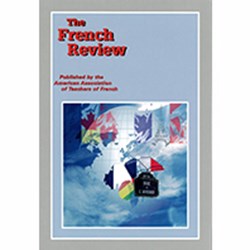 Back issues of the French Review (non--special issues)